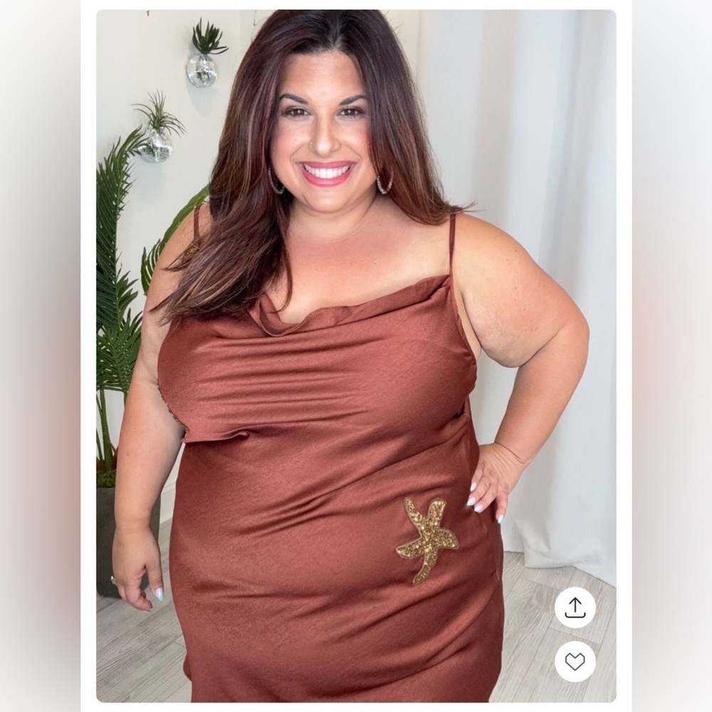Plus Cami Mini Dress
